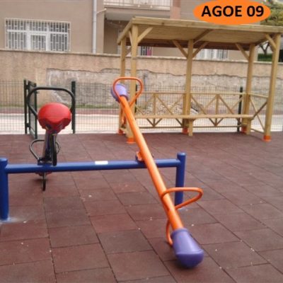 Metal Tahterevalli İkili (AGOE 09)
